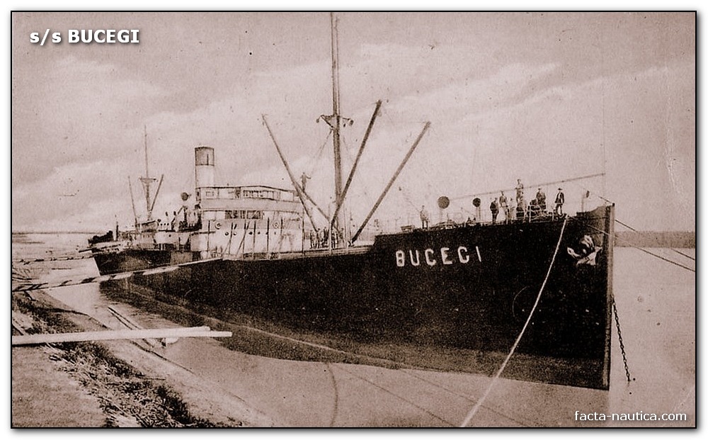 Romanian cargo ship s/s BUCEGI