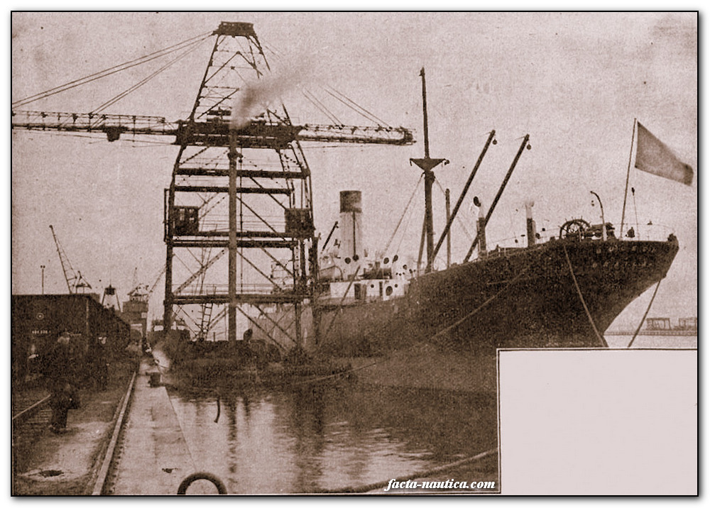 Cargo ship SS BUCEGI - Gdynia 1931