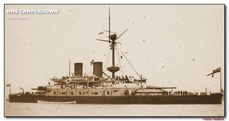 Battleship HMS CAMPERDOWN