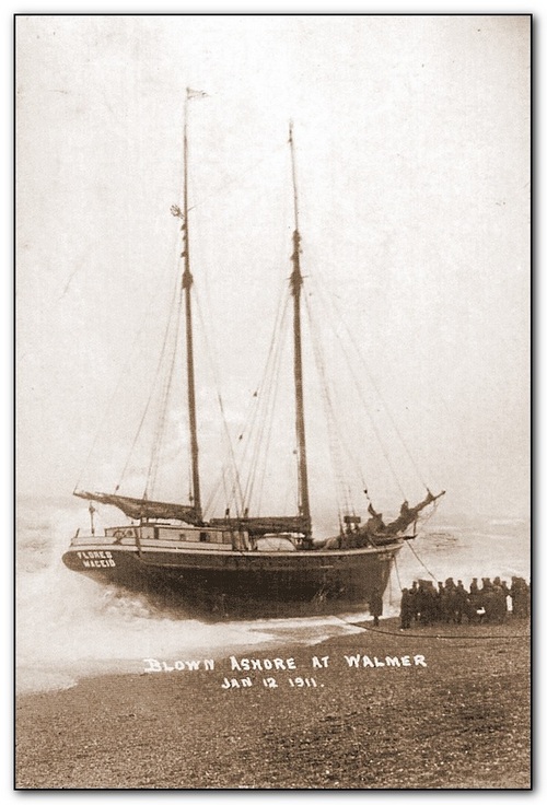 wreck of schooner Flores