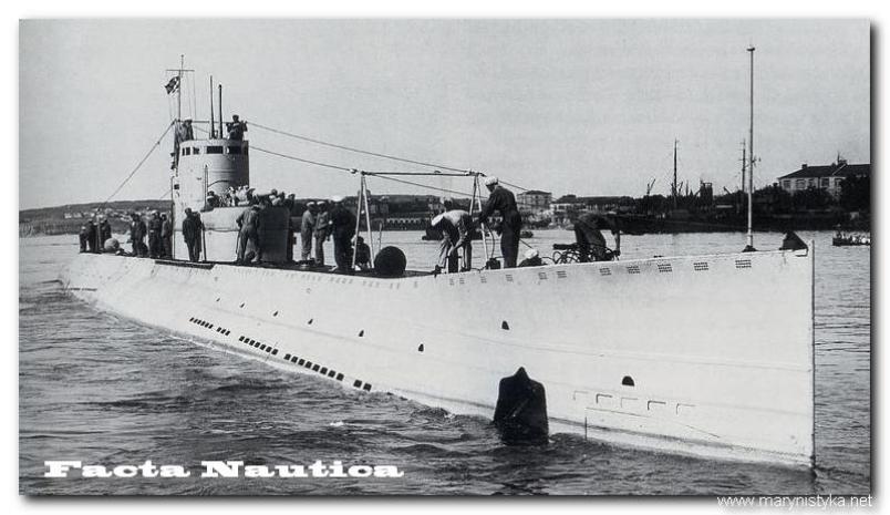 STALINIEC, póŸniej L-2, radziecki podwodny stawiacz min, uczestnik II wojny œwiatowej, zaton¹³ rozpoczynaj¹c swój pierwszy patrol bojowy.
