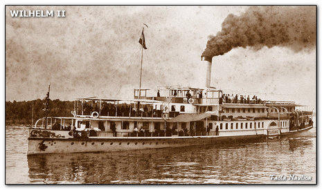 URANUS - bocznoko�owiec. Paddle steamer. Raddampfer.