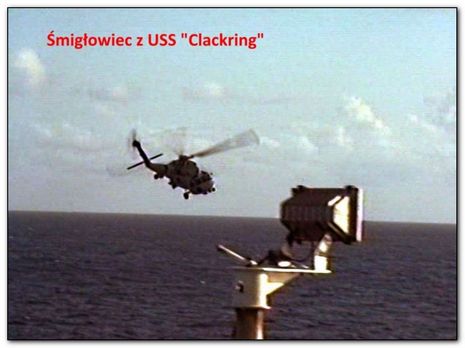 Helikopter z USS CLACKRING