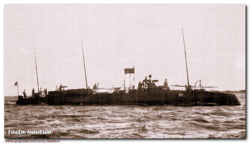 The Russian torpedo boat No. 101 (ex No. 1, ex KOTLIN).