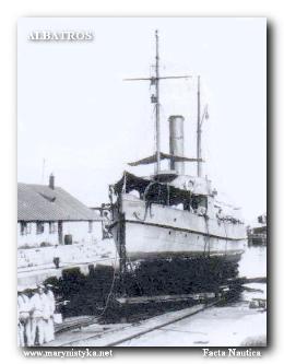 Rosyjski tra³owiec ALBATROS (1910) w doku.