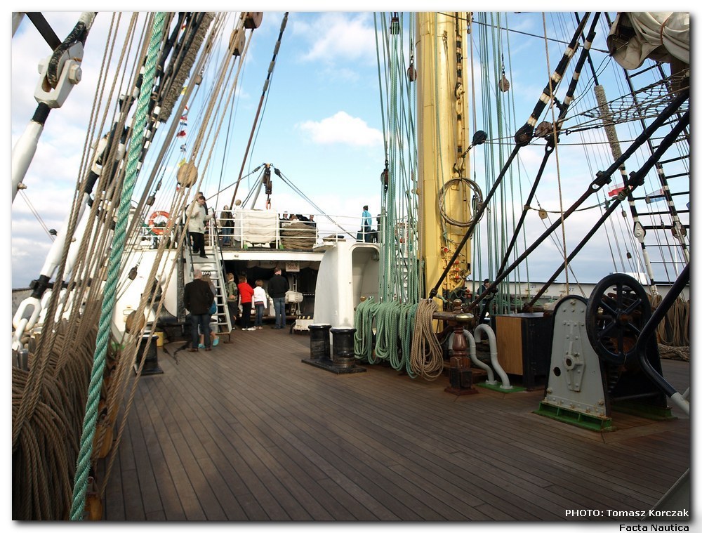 �aglowce: KRUZENSHTERN (ex PADUA). Foto Tomasz Korczak.